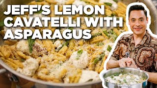 Jeff Mauros Cavatelli with Asparagus Lemon amp Fresh Ricotta  The Kitchen  Food Network [upl. by Ong915]