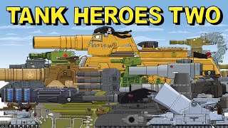 Tank Heroes Part 2  Battles of Iron Monsters [upl. by Anawyt]