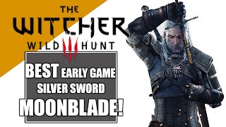 Witcher 3  BEST Early silver sword in Velen  MOONBLADE  Location amp Guide Easy MUST Have [upl. by Kenneth]