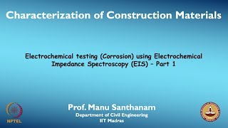 Electrochemical testing Corrosion using EIS  Part 1 [upl. by Eilloh]