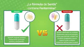 ¿La fórmula de Sentis® contiene Fentermina [upl. by Stafani]