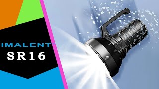 IMALENT SR16 😱 Mega mocarz wśród latarek 55000 lumenów  Recenzja 4K [upl. by Pollitt708]