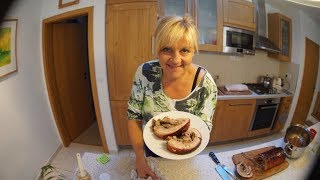 Recept na roládu z bravčového boku Porchetta │ Zuzana Machová [upl. by Renruojos984]