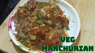 Veg Manchurian Recipe in Hindi [upl. by Iruahs]