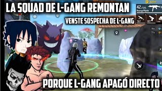 LGANG LINOX LILBO Y TACHI REMONTAN EN UN 4VS4 🥵😈ACUSAN A LGANG PORQUE APAGO EL DIRECTO [upl. by Ytisahc111]