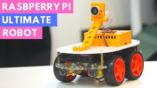 The Ultimate Raspberry Pi 4 Robot  Beginner Friendly p1 [upl. by Eidnew551]