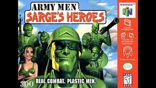 🔴LIVE🟢N64🟢ARMY MEN SARGES HEROES🟢RETRO🟢3DO🟢PART 4🟢 [upl. by Aiek]