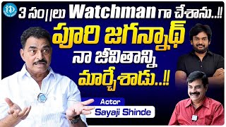 Actor Sayaji Shinde Emotional Exclusive Interview  iDream Media [upl. by Inar]