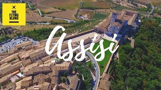 Assisi  La città di San Francesco Drone Video [upl. by Hofmann]