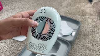 Silkn Infinity At Home Laser Hair Removal Device Unboxing and Review [upl. by Livvy]