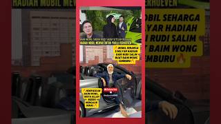 Paula Dapat Hadiah Mobil Mewah Dari Rudi Salim Baim Wong Cemburu 🤣 shorts subscribe baimpaula [upl. by Idet]