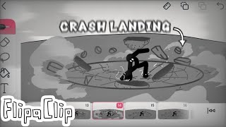 How I animate crash landing EASY [upl. by Kinimod336]