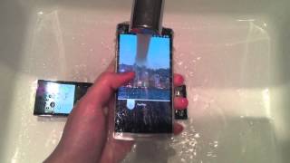 Japanese waterproof mobile phone [upl. by Aneetsyrk]