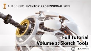 Inventor 2019  Beginner Full Crash Course  Volume 1 [upl. by Convery552]