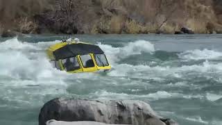 Thunder Jet quotJet Boatquot fighting rapids [upl. by Avis44]