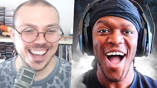 Reacting to KSI Reacting to My Review [upl. by Annekam]