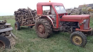 retour au bois avec le Massey 65  débardage de hêtre [upl. by Marielle]