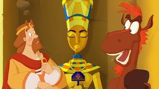 Tri Bogatyrya I Printsessa Egipta – Drei Helden und die Prinzessin von Ägypten  Trailer 1  ru [upl. by Elicia393]