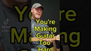 A Simple Trick For Major and Minor Scales guitar guitarlesson beginnerguitar leadguitar scales [upl. by Aisyram]