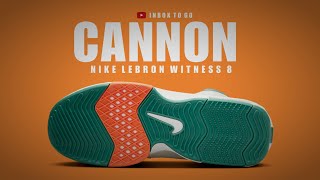 CANNON 2023 NIKE LeBron Witness 8 OFFICIAL LOOK AND PRICE [upl. by Jobye]