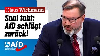 AfD schlägt zurück Saal tobt – Klaus Wichmann AfD [upl. by Aillicirp]