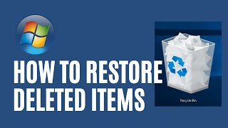 How to Restore Deleted Items in Windows 10  Microsoft Windows Tutorials [upl. by Campbell]