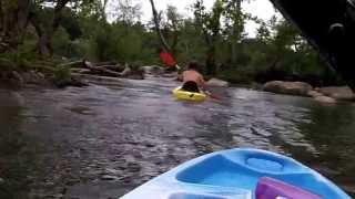 Kayak ride  Pony Pasture Richmond VA [upl. by Ettesil]