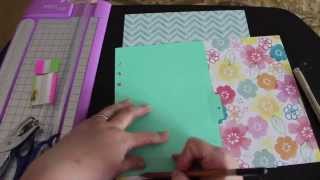 FilofaxPlanner Divider DIY [upl. by Hayley]