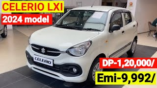 2024 Maruti Suzuki Celerio LXI On Road price। Down payment। Maruti Celerio LXI। loan Emi finance [upl. by Eiraminot]