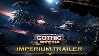 Battlefleet Gothic Armada  Imperium Trailer [upl. by Aicelf]