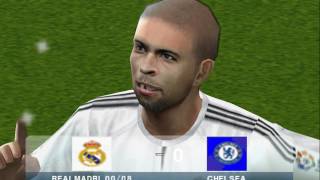 PES 2017 PS2 Real Madrid 20002008 vs Chelsea  Master League Division 2 [upl. by Lucania]