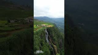 Geradigini Ella Ramboda Protoft Sri Lanka travel waterfallsrilanaka nature srilanka dji lk [upl. by Kal378]