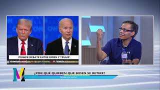 ¿Qué pasó en el debate entre Joe Biden y Donald Trump  Matices 040724 [upl. by Erodroeht]