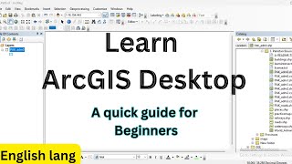 Learn ArcGIS desktop  A guide for beginners [upl. by Kimon654]