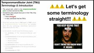 Temporomandibular Joint 😲 Introduction amp Basic Terminology [upl. by Doria]