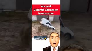 Gözümle görmesem inanmazdım 😂 süper bir manevra yaparak samanların üstüne çıkmayı başardı😀 [upl. by Lang]