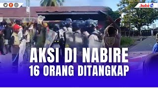 AKSI DI NABIRE 16 ORANG DITANGKAP [upl. by Clymer691]