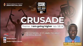 CRUSADE 2024 DAY 3  IBADAN ANGLICAN DIOCESE  23RD OCT 24 [upl. by Marinna]