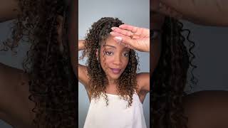 How to style goddess box braids crochet hair  eeryahair hairstyle protectivestyles [upl. by Farrison124]