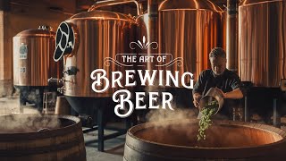 The Art of Brewing Beer Behind the Scenes at a Brewery [upl. by Halyhs]