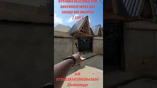 NYUMBA INAUZWA KINYEREZI GEREJI BEI MILIONI  135000000 Tell 0759128747whatsapp [upl. by Quintilla]