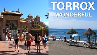 Torrox Costa Spain Wonderful Promenade May 2024 Costa del Sol [upl. by Anaerol47]