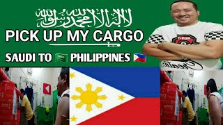 PICK UP MY CARGO by IMEREX EXPRESSSAUDI🇸🇦 TO PHILIPPINES 🇵🇭  RICHARD TV VLOG [upl. by Aciretehs371]