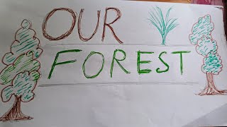 EVS Chapter name  Our Forest [upl. by Adnovaj674]