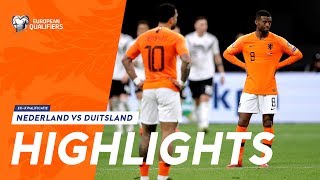 Highlights Nederland  Duitsland 24032019 EKkwalificatie 2020 [upl. by Rusty393]