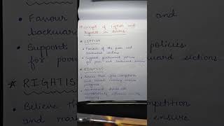 Leftist and Rightist political ideology educationalvideo shortsviralvideo [upl. by Gronseth]