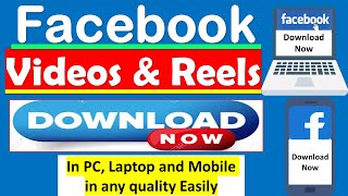 How to Download Facebook Videos on PC and Mobile [upl. by Nirrad243]