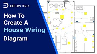 How to Create a House Wiring Diagram  Complete House Wiring Diagram Guide  EdrawMax [upl. by Nichani360]