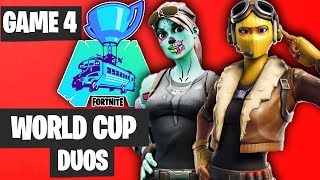 Fortnite World Cup DUO Game 4 Highlights Fortnite World Cup Highlights [upl. by Liemaj983]