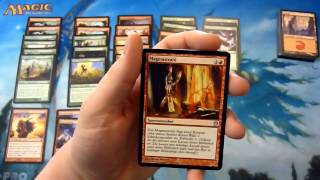 MtG  Theros Unboxing  Flammende Bestien der Mythen Intro Pack [upl. by Ecinehs]